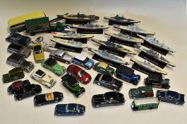Mixed Selection of Diecast Models to include Corgi Burlingham Seagull Coach, Corgi Scammel Scarab