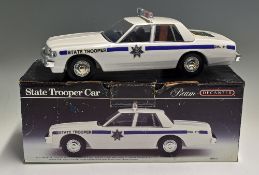 Jim Beam Whisky 'State Trooper Car' Decanter straight Bourbon Whisky unopened in original box