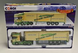 Corgi CC13746 Scania R (Rear Tag) Moving Floor Trailer Diecast Model 'Williams Transport,