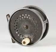 C. Farlow and Co Ltd London Perfect style alloy salmon fly reel: 4