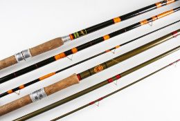 Allcocks and Hardy Float Rods (2): stunning looking Allcock's Gloria 13ft 3pc Spanish Reed with