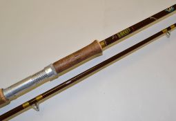 Hardy Jet Fibalite Spinning Rod - 9ft 6in 2pc with agate tip guide - line up numbers - Hardy's