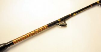 Penn International IGFA V Series 50lb 6ft 9in diamond wrapped sea rod with 6x roller guides and