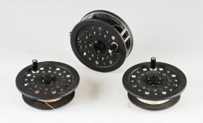 Shakespeare Graflite trout fly reel with 2 spare spools: model no. 2756 - 4