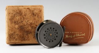 Fine Hardy Perfect Dup. Mk II trout fly reel: 3 1/8