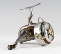Rare Hardy Altex Spinning Reel: 1934 Altex 2nd Model Dup Mk II with rare downturn Ducks Foot body