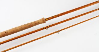 Stunning Hardy Hollokona Salmon Fly Rod: 