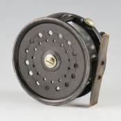 Fine Ogden Smith of London by Dingley The Exchequer salmon fly reel: 3.75