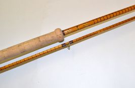 B James & Son, England Rod: Mk IV Carp rod, 10ft 2pc split cane, bridge guides, lined butt and tip
