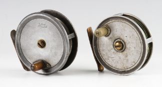 Early Alloy Fly reels (2) Scarce Jeffery Plymouth 3.5