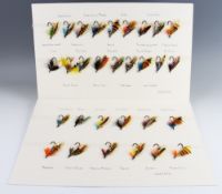 Superb Collection of 60x Edward Kublin Hand Tied Fully Dressed Salmon Flies: comprising the most