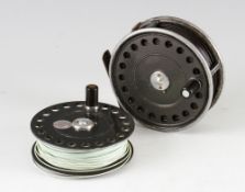 Hardy St John Narrow Drum Fly Reel and spare spool: 3 7/8