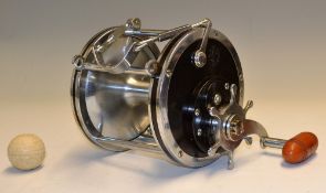 PENN SENATOR 12/0 BIG GAME REEL - stainless steel frame with Bakelite end plates, on/off check, star
