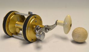 Policansky Monitor 2 salt water reel - lever drag, counter balanced handle with torpedo knob and rod
