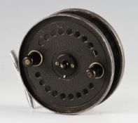 Fine JW Young Seldex alloy trotting reel: 4.25
