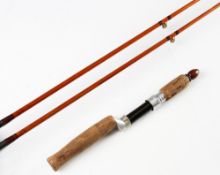 Hardy The HJS Palakona bait casting rod: 5ft 6in one piece split cane with detachable cork/alloy
