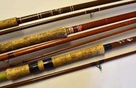 3x various fibre glass rods: Rodrill, London 