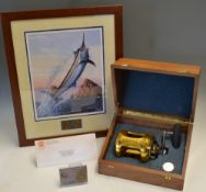 Fine Penn 75th Anniversary Ltd Edition 50VSW International Reel Set in original engraved fitted
