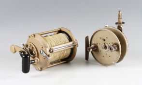 Grice and Young Big Game/Salt Water reel: Tatler Supreme big game reel with rod clamp (4.5