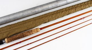Granger USA 'Champion' trout fly rod: Model 9060 - 9ft, 3pc split cane with 2 tops - one with sign