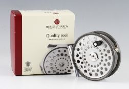 Fine Hardy The Princess alloy trout fly reel unused in makers box: 3 3/8