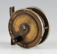 D Slater Maker Newark combination fly reel: 2.75