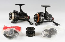 Reels (2): Abu Cardinal 54 fixed spool reel in unused condition and a similar Cardinal 154 fixed