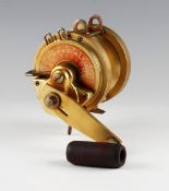 Everol Gravgelia Special Series Sea Reel - 2.5/0 gold anodized with stainless steel, US Pat no. 3.