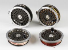 2x Hardy The Sunbeam Alloy Trout Fly Reels: 3.75