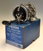 PENN SENATOR 9/0 BIG GAME REEL IN MAKERS BOX- stainless steel frame with Bakelite end plates , on/