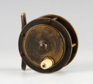Early Hardy Hercules small brass fly reel: 2.5