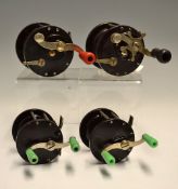 4x Penn Salt Water Reels to incl Penn 30-85 c/w star drag and ; Penn 30- 79 (small chip to rim) both