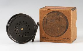 Fine Hardy Perfect Dup. Mk II trout fly reel: 3 3/8