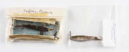 Early Fishing Lures (2) - Illingworth Minnow approx 1.75