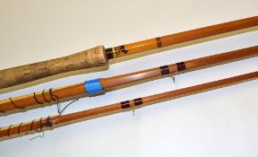 Sharpes, Aberdeen Rod: 14ft 3pc line #10. 