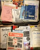 Collection of non-league football match programmes, good selection of clubs and fixtures including