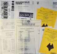 Wolverhampton Wanderers Reserves v Scunthorpe Utd 1984/85, 1989/90, 1991/92 at Scunthorpe 1984/85,