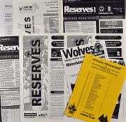 Wolverhampton Wanderers Reserves v Birmingham City 1995/96, 1999/2000, 2000/01, 2001/02, 2003/04,
