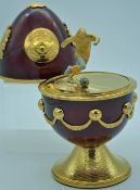 Rare George Best Limited Edition Fabergé Egg - a truly stunning example, created by Sarah