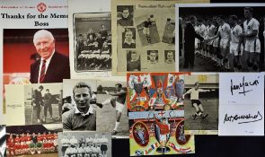 Manchester Utd memorabilia to include 'End of an Era' tribute to Matt Busby by the former Manchester
