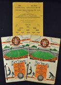 1953/1954 Wolverhampton Wanderers Youth v Derby County Youth (FA Youth-Round 2), Wolverhampton