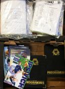 Collection of Wolverhampton Wanderers match programmes to include 1999/2000 (in 3 binders), 2000/