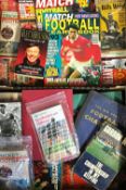 Collection of football books with many famous names, good content of Manchester Utd including Alex