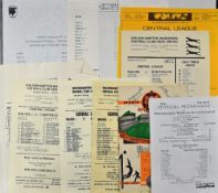 Wolverhampton Wanderers Reserves v Sheffield Wednesday 1950/51, 1970/71, 1972/73, 1974/75, 1975/