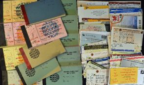 Collection of Wolverhampton Wanderers match tickets including finals and semi-finals plus many other