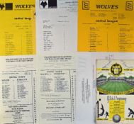 Wolverhampton Wanderers Reserves v Stoke City 1948/49, 1974/75, 1976/77, 1977/78, 1978/79, 1979/