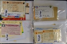 Collection of Wolverhampton Wanderers match tickets homes with a very good content of aways to