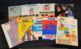 France Rugby tours to New Zealand from 1979 onwards: to incl three tours by the Tricolores 'Down