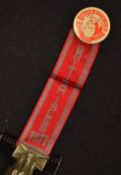 1971 British Lions Rugby Supporters Tour in New Zealand Tin Pin Badge: red and White 1.5
