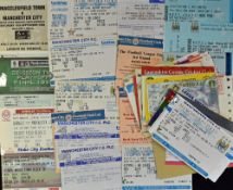 Collection of match tickets to include Manchester City, Leeds Utd plus other clubs with a variety of